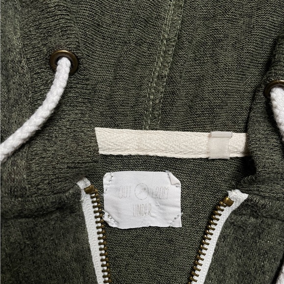 Urban Outfitters Out From Under cropped green hoodie - Picture 5 of 6